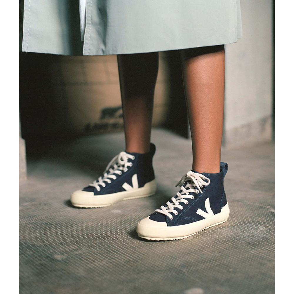 Veja NOVA HT CANVAS Women's Shoes Blue | CA 540LIS